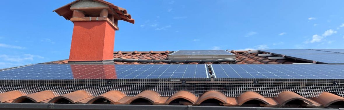 anti piccioni fotovoltaico